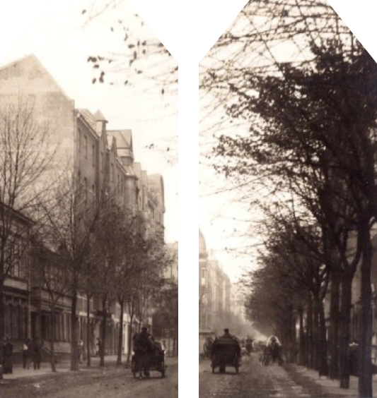 Vēsturiska Ģertrūdes ielas apbūve